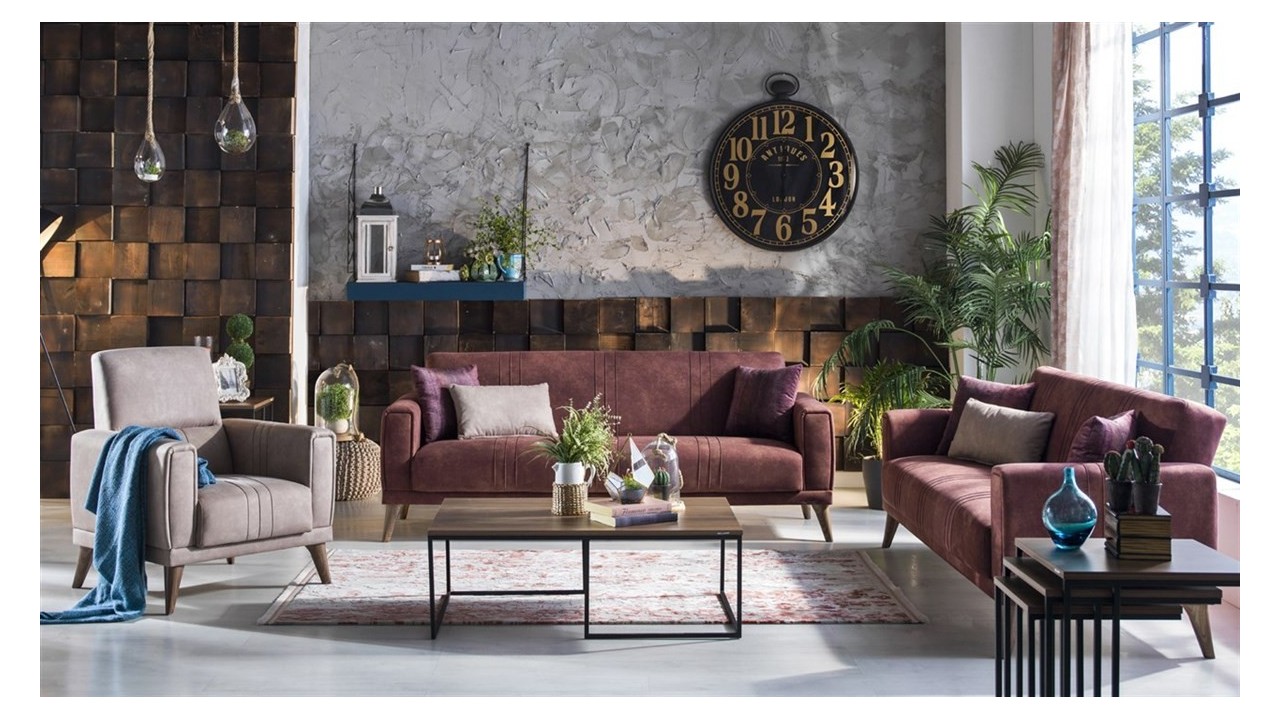 Set Canapea Extensibila Ruby Major 3+2+1 BELLONA Seturi canapele