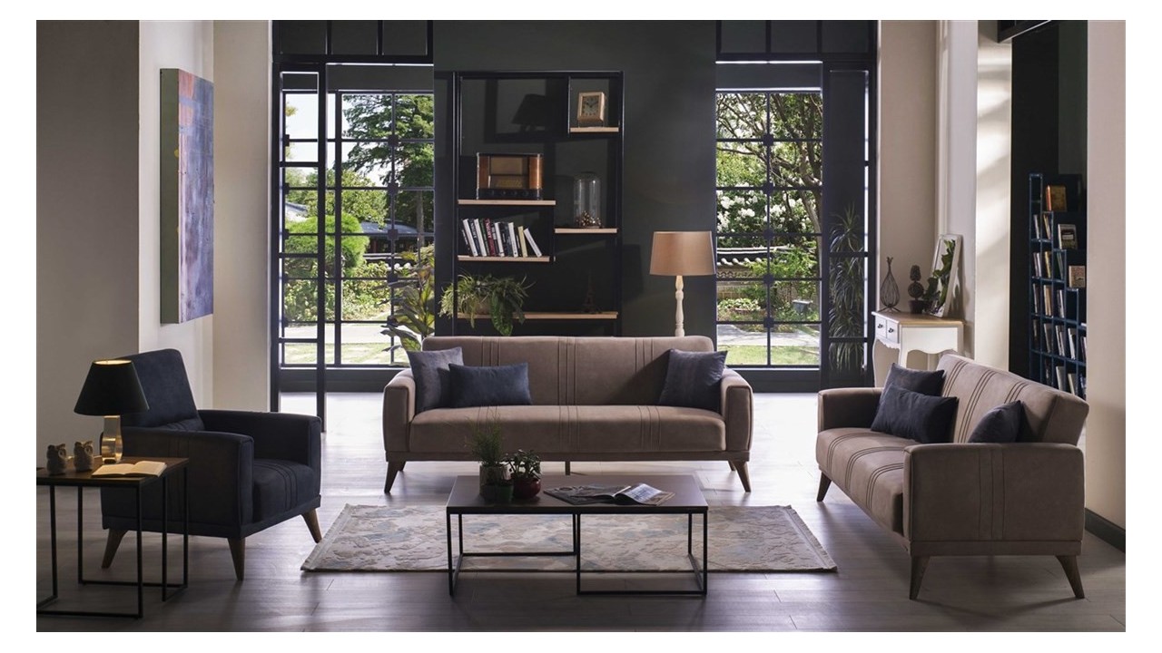 Set Canapea Extensibila Ruby Major 3+2+1 BELLONA Seturi canapele