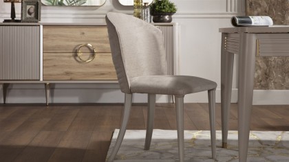 Scaun 6165 Sanvito, Spatar Curbat, set 2 buc BELLONA Scaun 23SVT61650220001