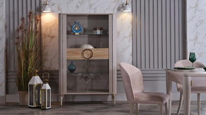 Scaun 6165 Sanvito, Spatar Curbat, set 2 buc BELLONA Scaun 23SVT61650220001