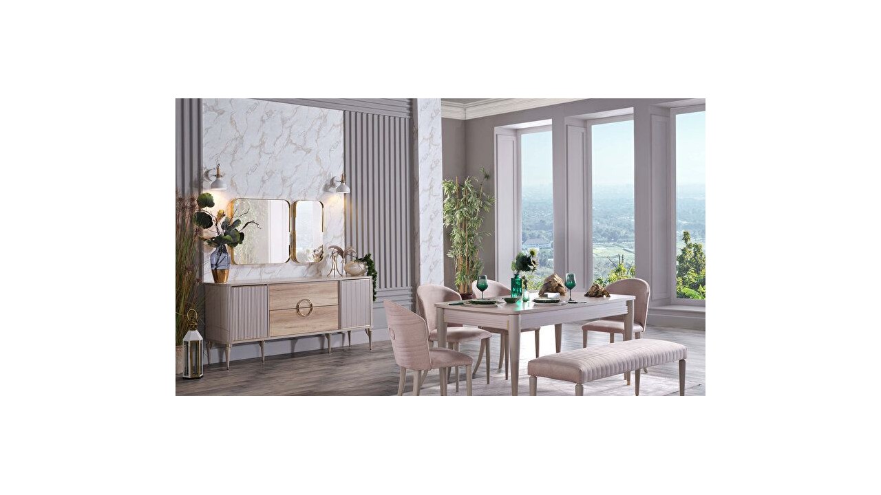 Scaun 6165 Sanvito, Spatar Curbat, set 2 buc BELLONA Scaun 23SVT61650220001