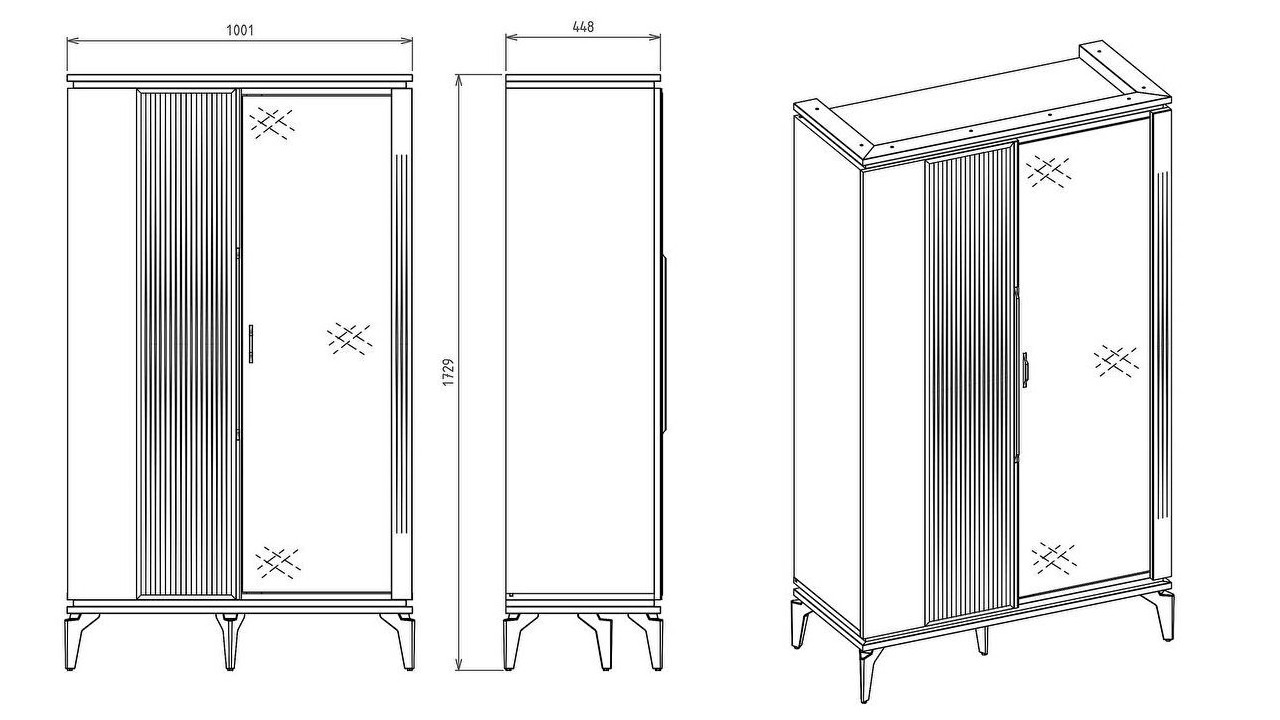 Set Dining Room Loretto, scaun spatar nasturi BELLONA Seturi Dining Room