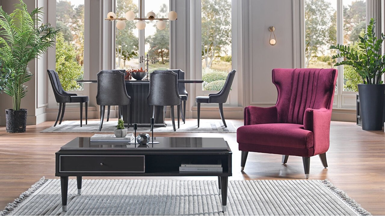 Set Canapea Extensibila Gravita 3+2+1 BELLONA Seturi canapele