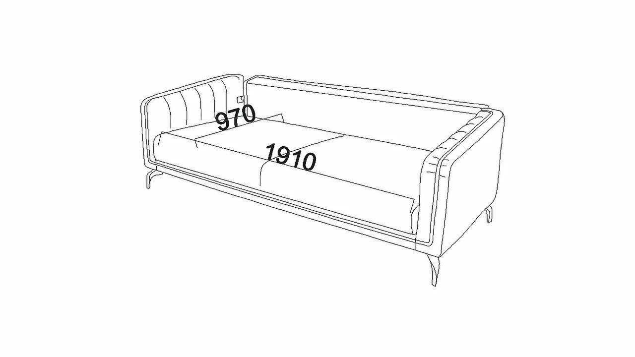 Set Canapea Larissa 3+1 BELLONA Seturi canapele