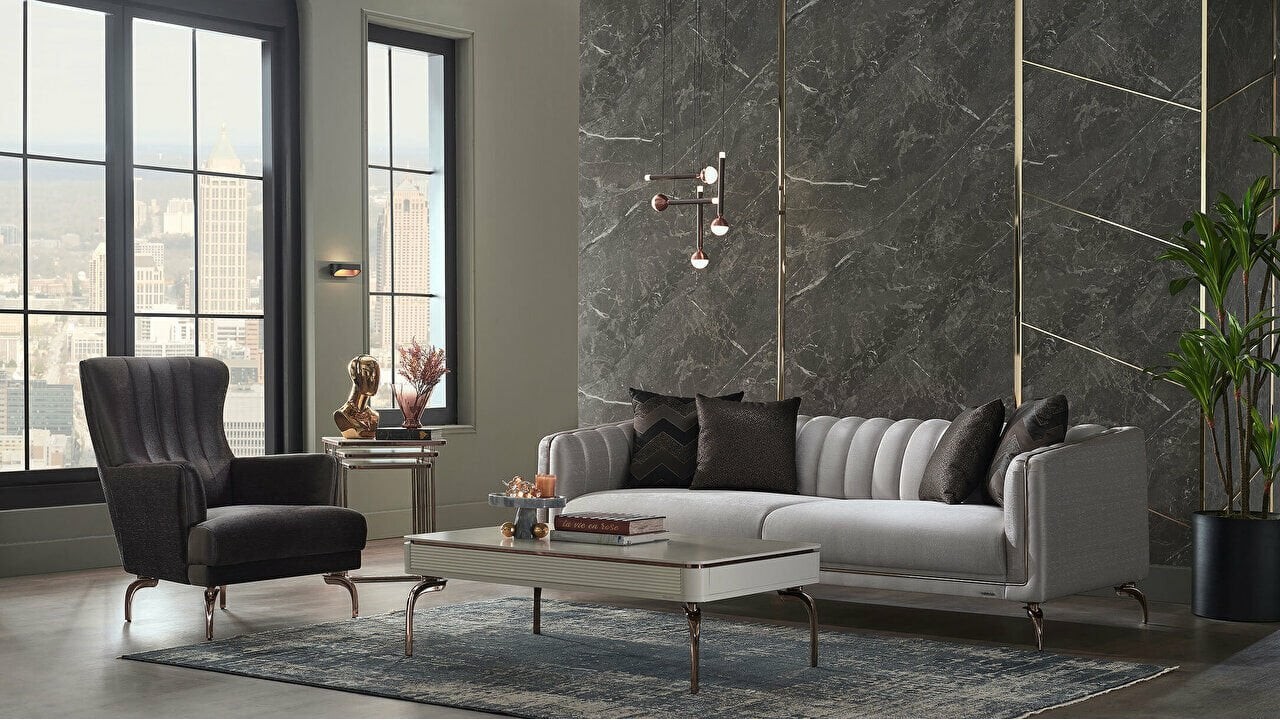 Set Canapea Larissa 3+1 BELLONA Seturi canapele