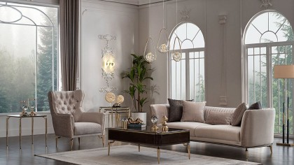 Set Canapea Plaza 3+3+1 BELLONA Seturi canapele