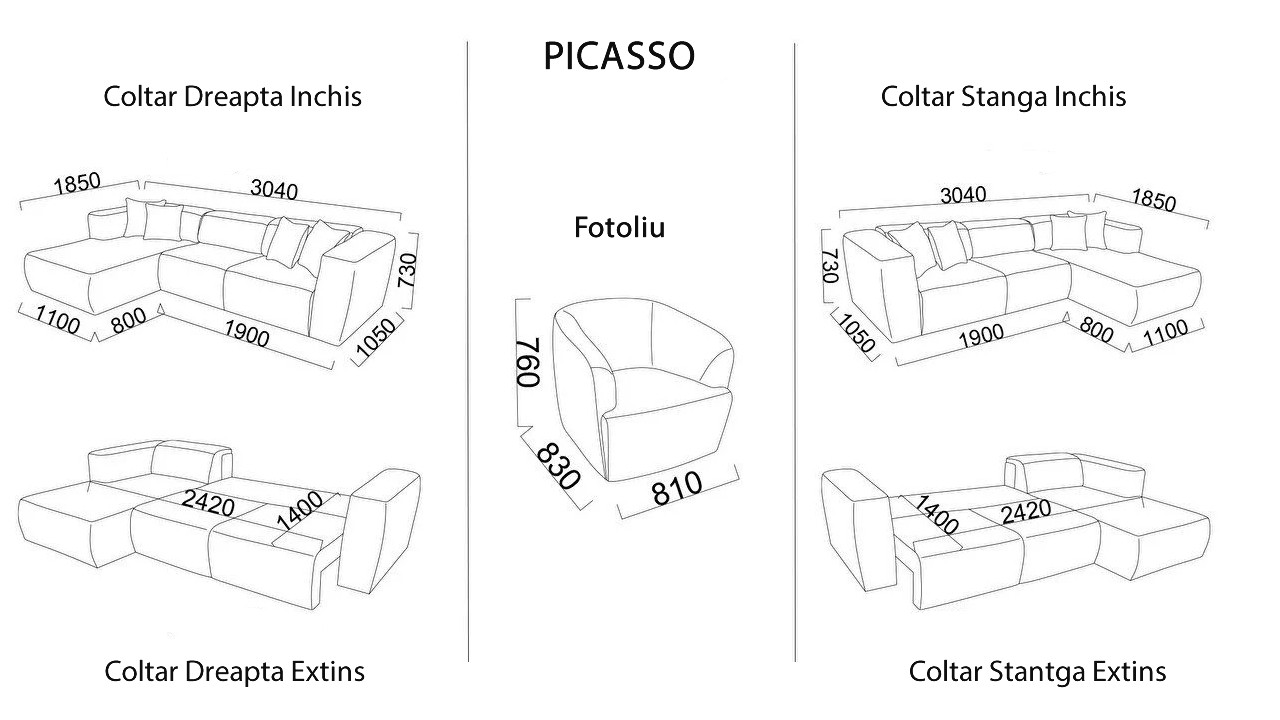 Coltar Extensibil Picasso BELLONA Coltare