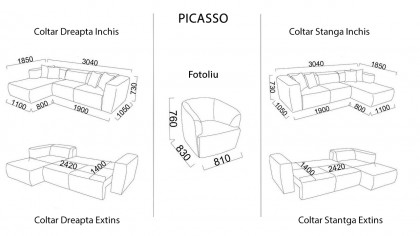 Coltar Extensibil Picasso BELLONA Coltare