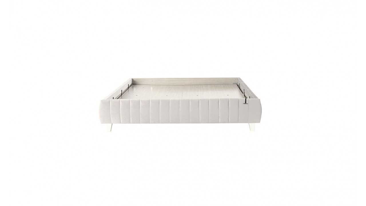 Cadru Pat tapitat fara lada de depozitare Venisa, 180x200cm, culoare Bej BELLONA Magazin 28VEIK600200002