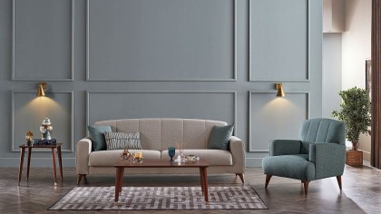 Set Canapea Extensibila Nilya 3+1 BELLONA Seturi canapele