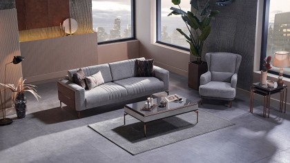 Set Canapea Extensibila Havana 3+1 BELLONA Seturi canapele