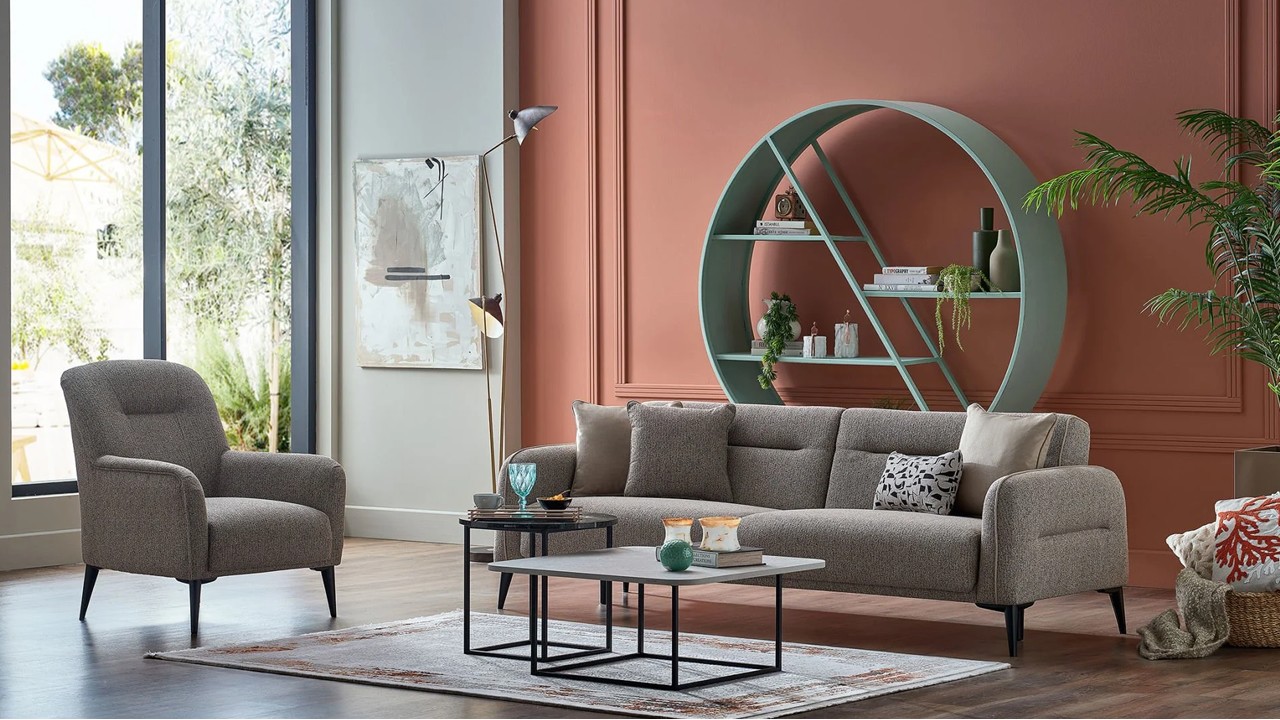 Set Canapea Extensibila Riga 3+1 BELLONA Seturi canapele