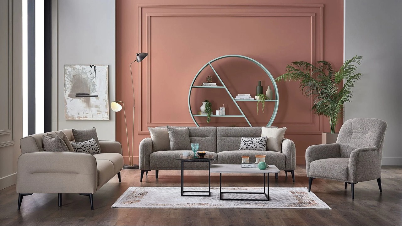 Set Canapea Extensibila Riga 3+1 BELLONA Seturi canapele