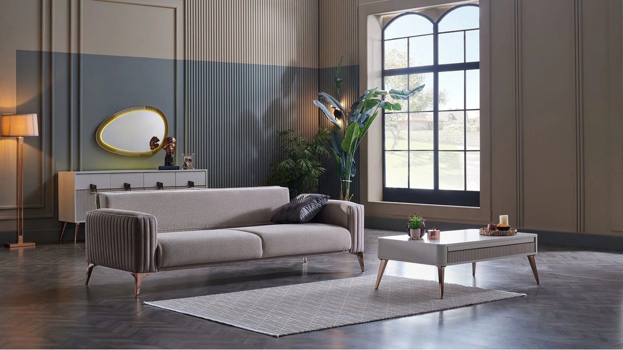 Set Canapea Extensibila Napoli 3+1  Seturi canapele