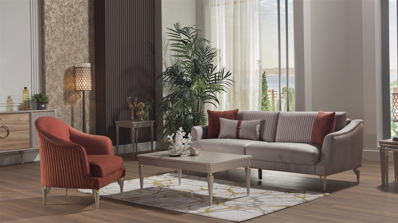 Set Canapea Extensibila Sanvito 3+1 BELLONA Canapele