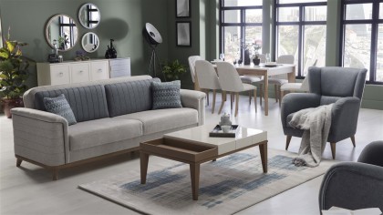 Set Canapea Mavenna Extensibila 3+1+1 BELLONA Canapele