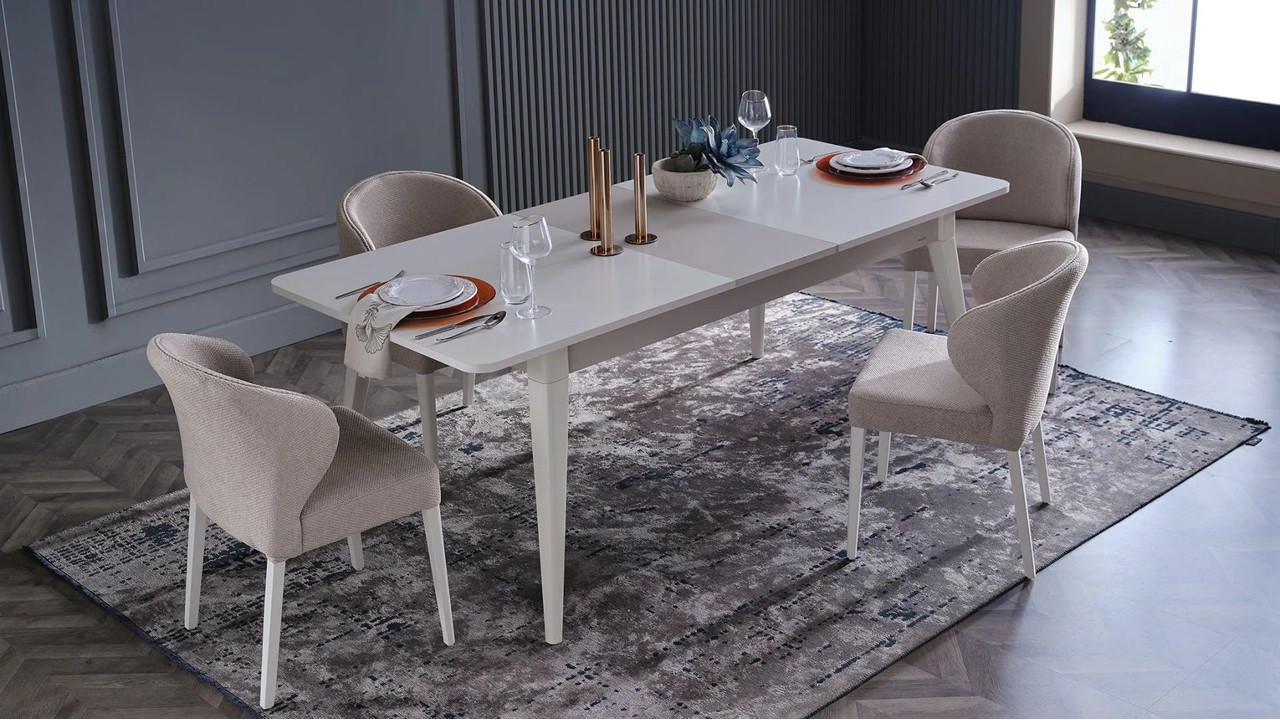 Set Dining Room cu masa extensibila Napoli  Seturi Dining Room