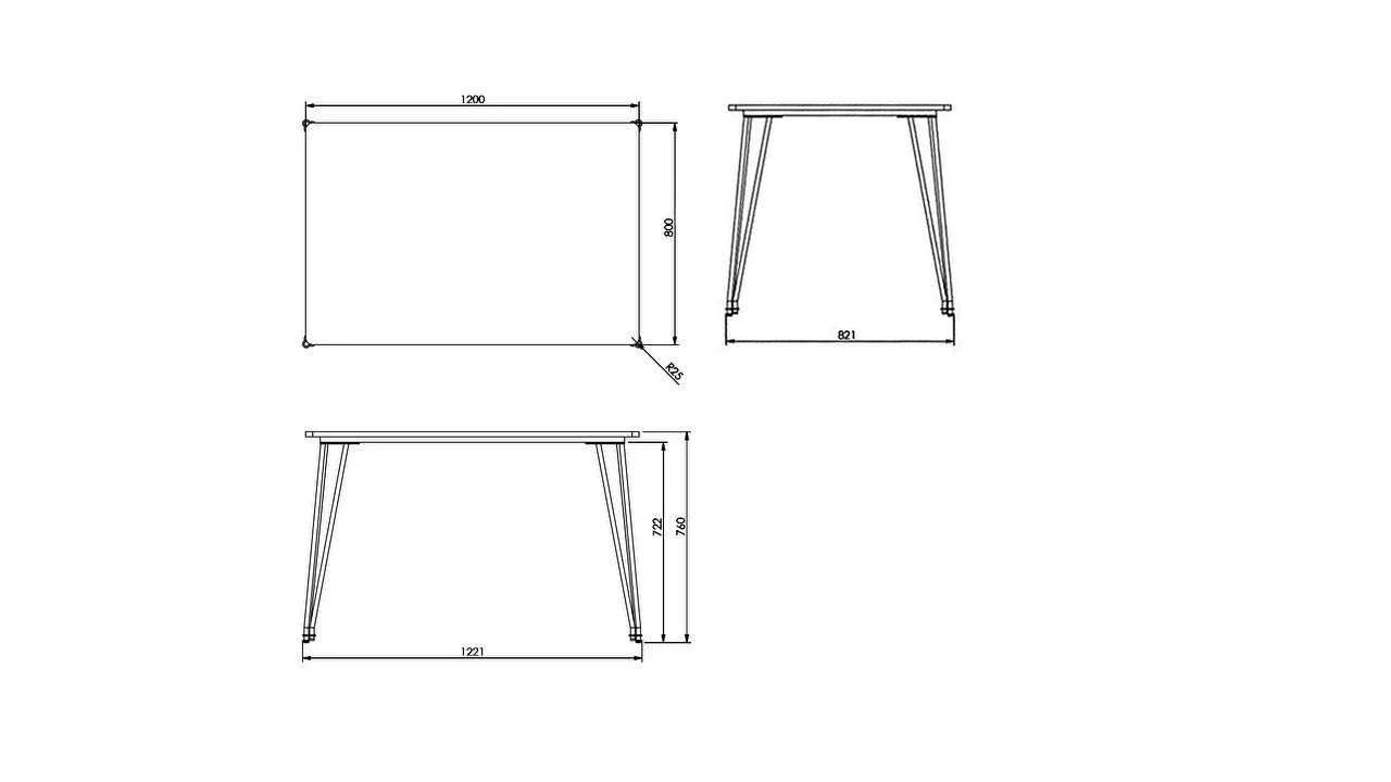 Set Masa Bucatarie Fixa Tokyo BELLONA Masa + Scaune