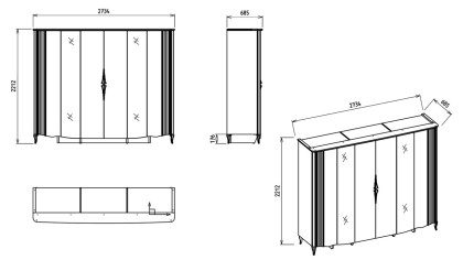 Set Dormitor Victor  Set Dormitor