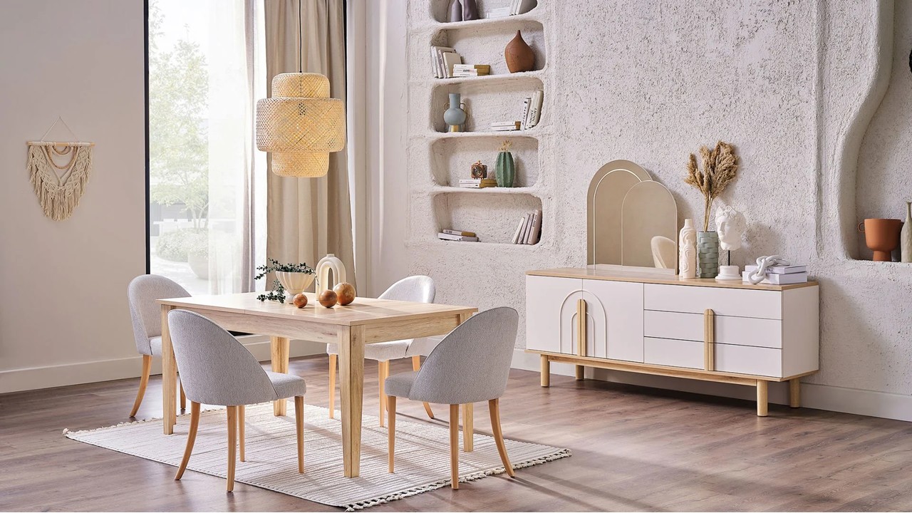 Set Dining cu Masa si Scaune Alternative Boheems  Seturi Dining Room