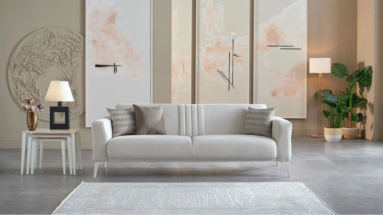 Set Canapea Extensibila Nadia 3+1  Seturi canapele