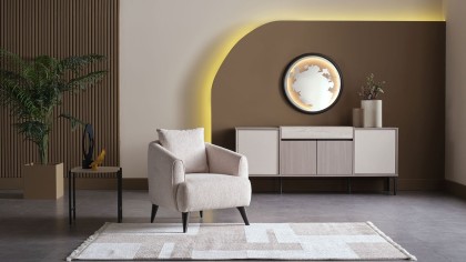 Set Canapea Extensibila Mona 3+1  Seturi canapele