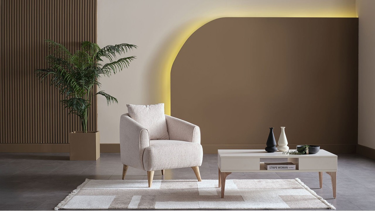 Set Canapea Extensibila Mona 3+1  Seturi canapele