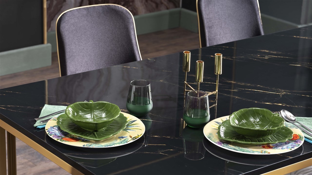 Set Dining Room Carlino cu Masa Fixa BELLONA Seturi Dining Room SHOWSETDININGCARLINO