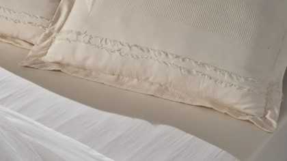 Set Lenjerie de pat Carla Double, Crem DOQU Lenjerie de pat