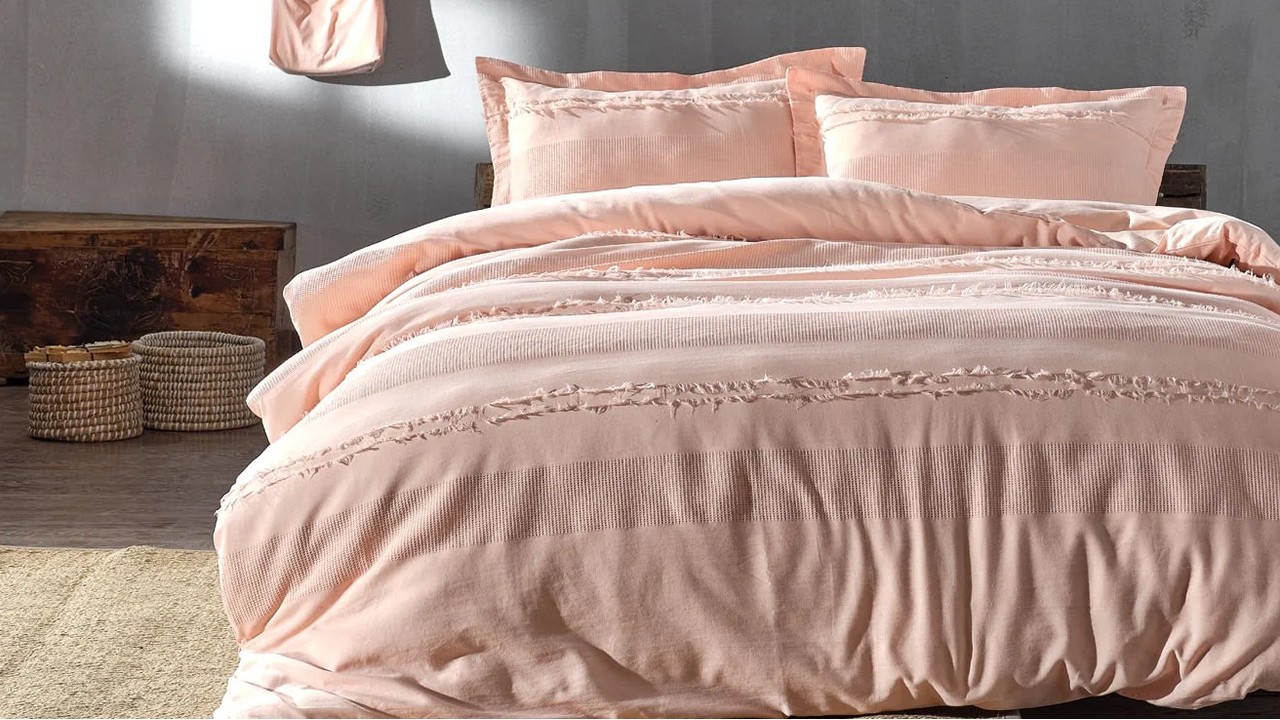 Set Lenjerie de pat Carla Double, Piersica DOQU Lenjerie de pat