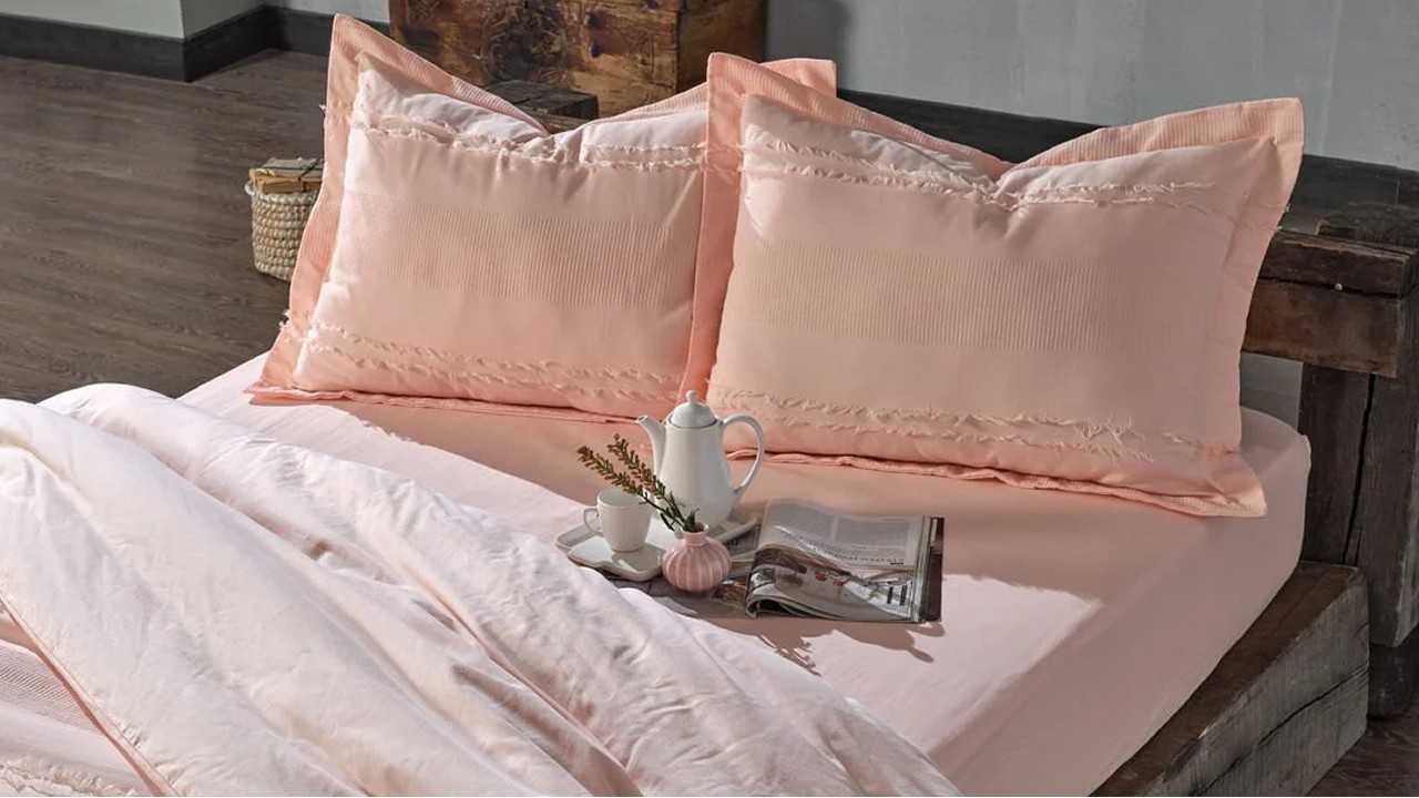 Set Lenjerie de pat Carla Double, Piersica DOQU Lenjerie de pat