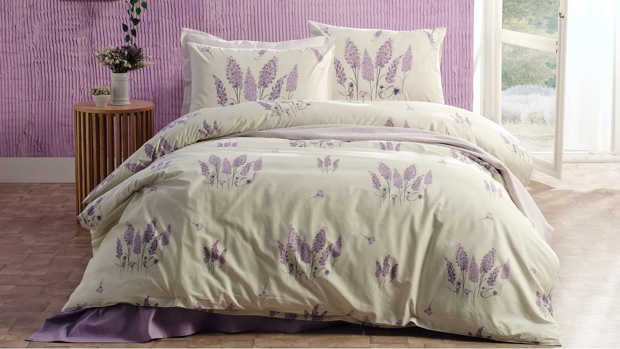 Set Lenjerie de pat Festival Meyra Double, Alb DOQU Lenjerie de pat