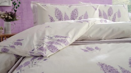 Set Lenjerie de pat Festival Meyra Double, Alb DOQU Lenjerie de pat