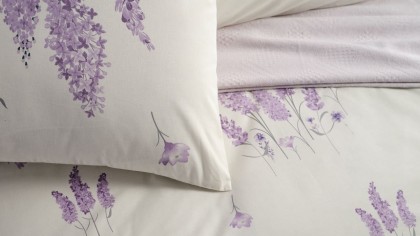 Set Lenjerie de pat Festival Meyra Double, Alb DOQU Lenjerie de pat