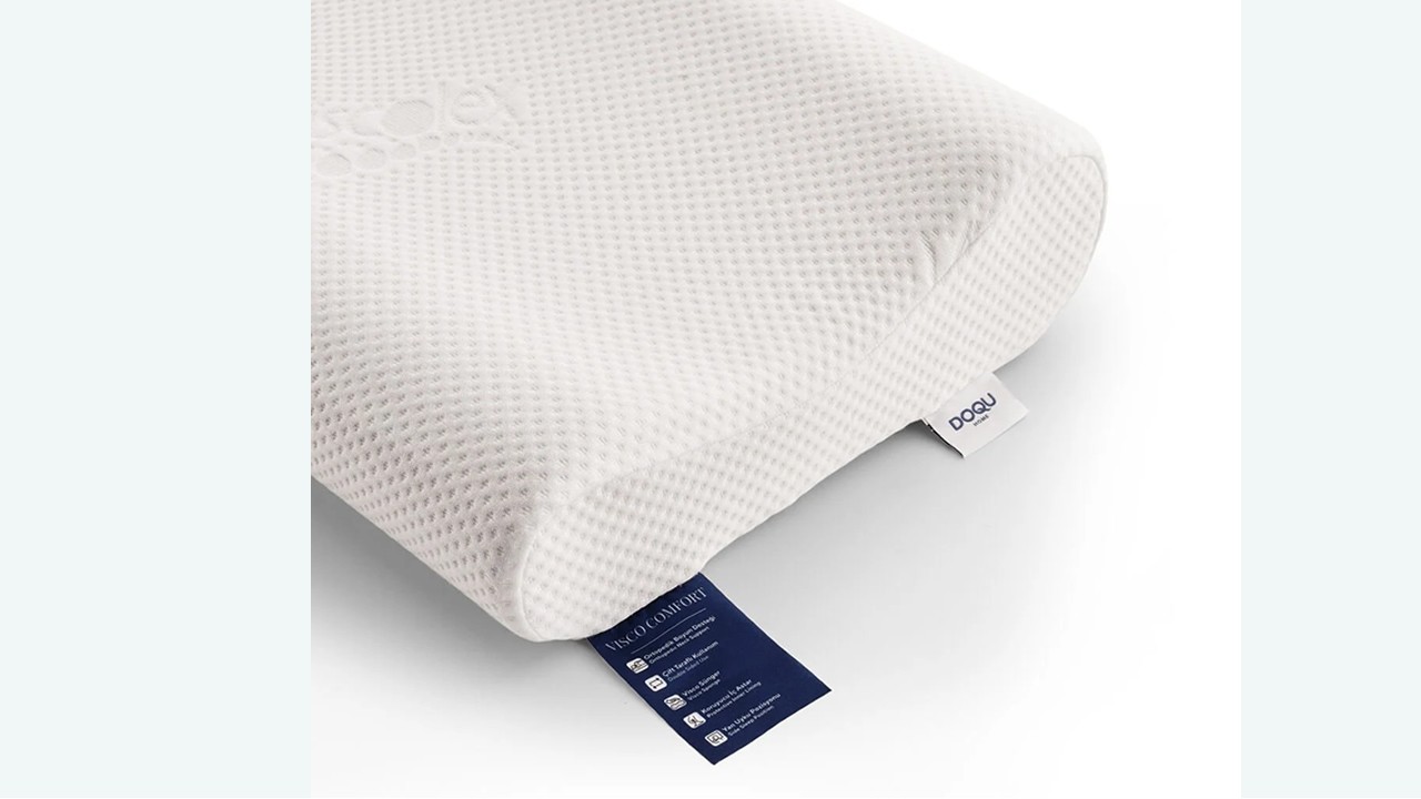 Perna Visco Comfort 51x42 + 13 cm - Alba DOQU Perne si Pilote 2Q9YSTVSCMA300000