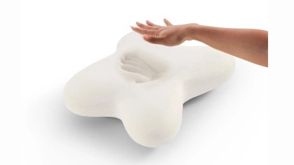 Perna Visco Kelebek (Fluture) 53 cm x 42 cm - Alba DOQU Perne si Pilote 2Q9YSTVSKBB330000