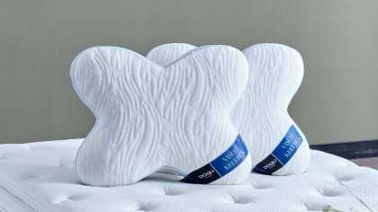 Perna Visco Kelebek (Fluture) 53 cm x 42 cm - Alba DOQU Perne si Pilote 2Q9YSTVSKBB330000
