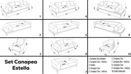 Fotoliu Alternativ Estella BELLONA Fotolii - Fotolii TV