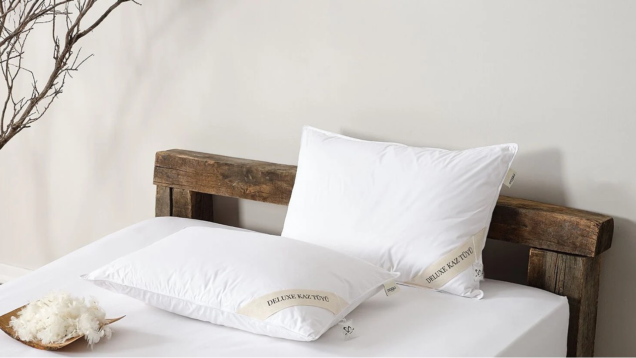Perna Deluxe din pene de gasca 50 x 70 cm DOQU Perne si Pilote 2Q9YSTDXKZ0140000