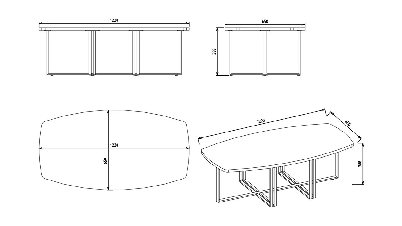 Masuta de cafea Montella BELLONA Magazin 22MTL3302Y1Y1