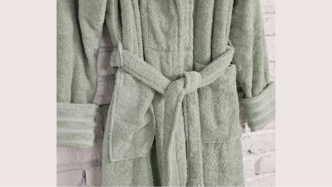 Halat de baie Ivory L/XL - 130 - Verde DOQU Prosoape si Halate 2Q9BRNIVRYB360001