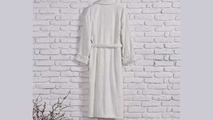 Halat de baie Ivory L/XL - 130 - Alb DOQU Prosoape si Halate 2Q9BRNIVRYB360003