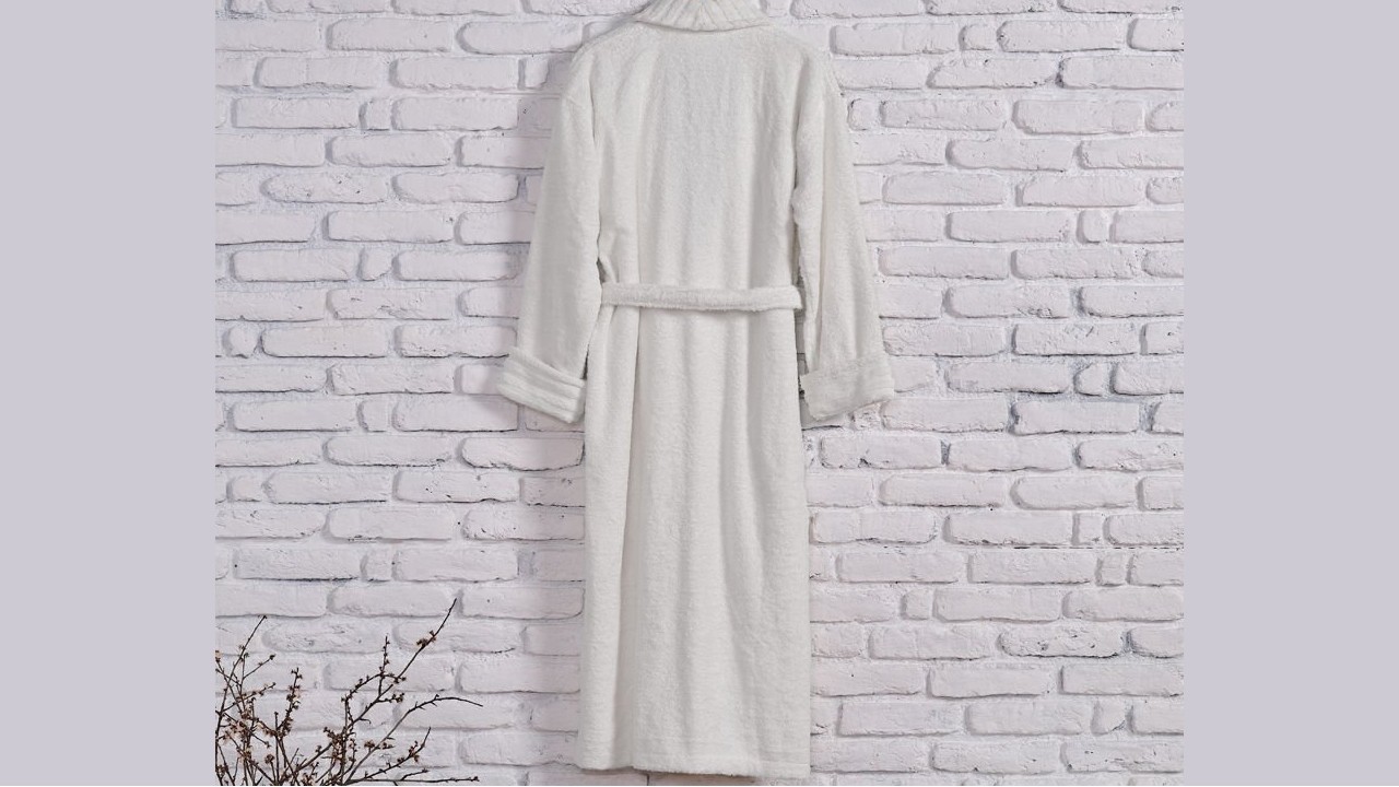 Halat de baie Ivory L/XL - 130 - Alb DOQU Prosoape si Halate 2Q9BRNIVRYB360003