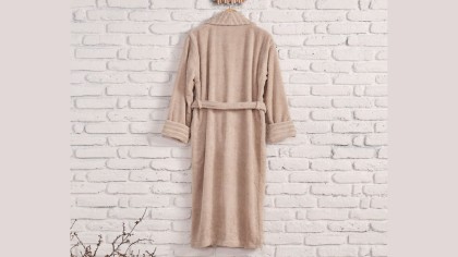 Halat de baie Ivory L/XL - 130 - Bej DOQU Prosoape si Halate 2Q9BRNIVRYB360002