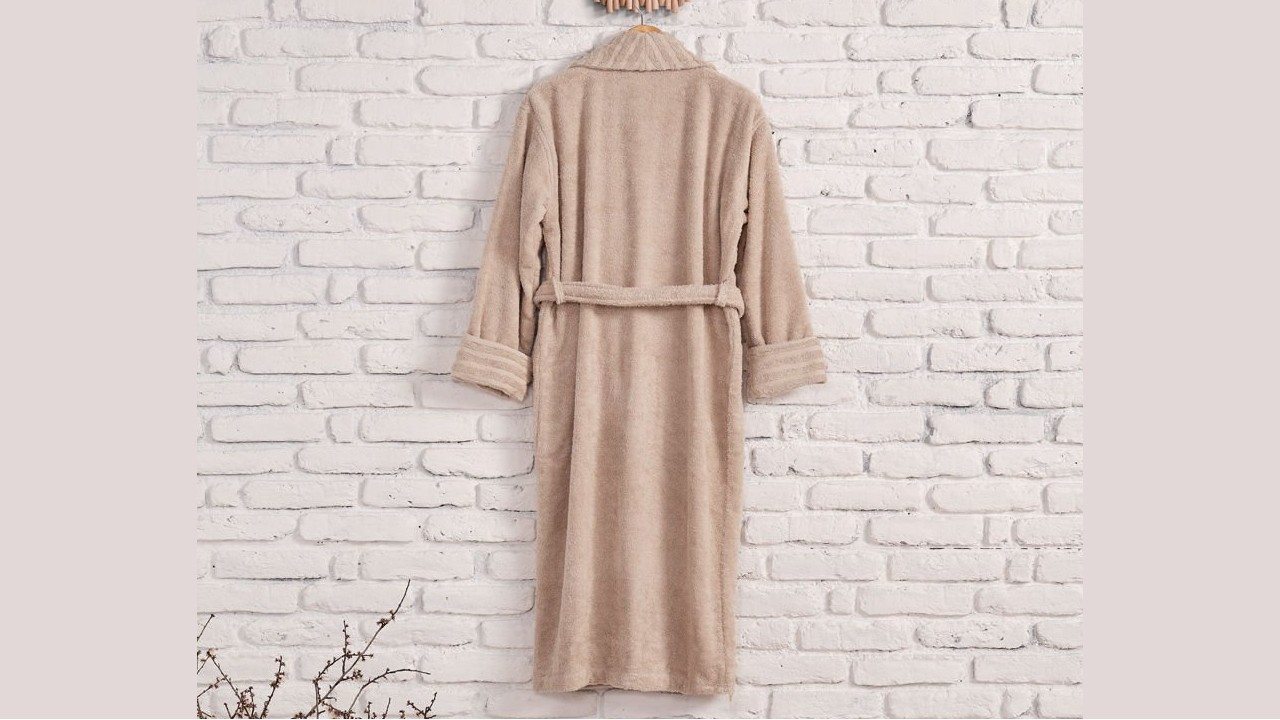 Halat de baie Ivory L/XL - 130 - Bej DOQU Prosoape si Halate 2Q9BRNIVRYB360002