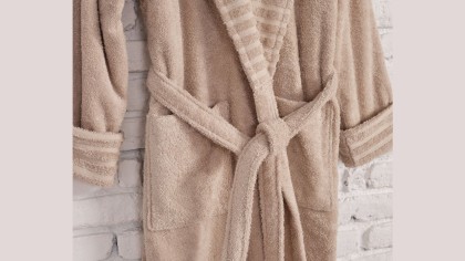 Halat de baie Ivory L/XL - 130 - Bej DOQU Prosoape si Halate 2Q9BRNIVRYB360002