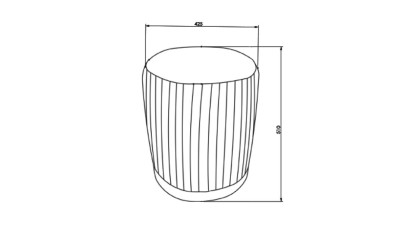 Taburet Estella BELLONA Taburet 23ETE1050ZFZF