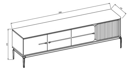 Vitrina Compacta TV Estella  Vitrina Compacta