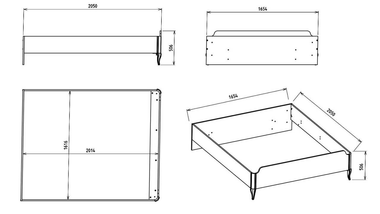 Set Dormitor Victor, Sifonier 5 usi, Pat 160x200, culoare Fildes, Finisaj Auriu  Set Dormitor VICDORM5USI160200