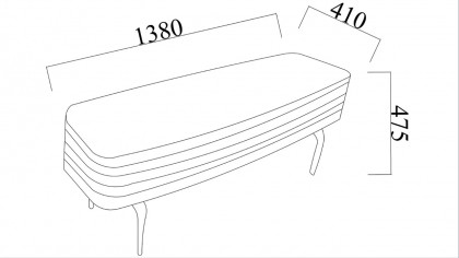Taburet Marchiz Larissa, Antracit, Promo BELLONA Taburet 22LSS2430IRIR